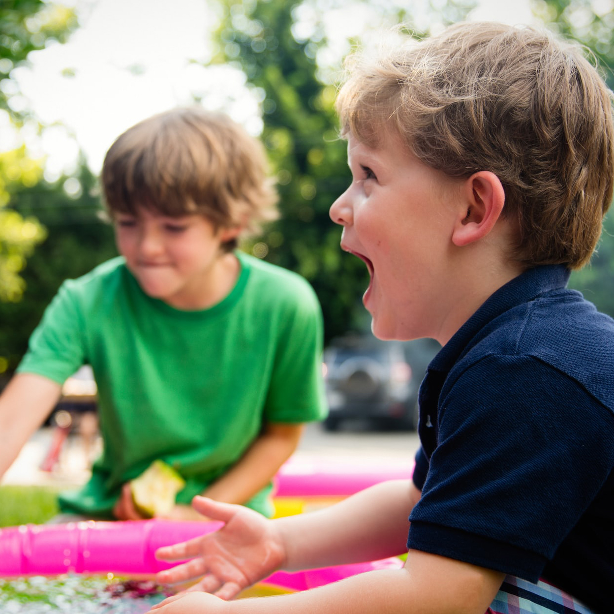 Children playing